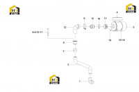 Воздухозаборник в сборе 10942880