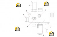 Клапан переключения охлаждения A819700001629