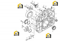 Крышка двигателя передняя 60139126