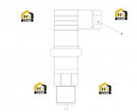 Датчик давления 12912754