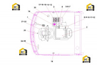 Механизм управления кабины (часть1)