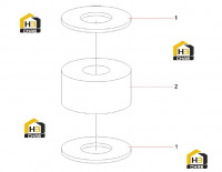 Подушка буферная A810410990223