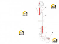 Соединитель гибкий резиновый B230103000592