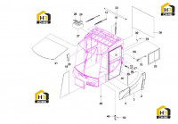 Стекла кабины 12373629