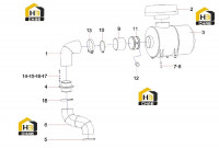 Воздухозаборник 10366996