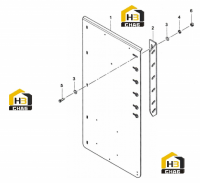 Брызговик правый 12009348