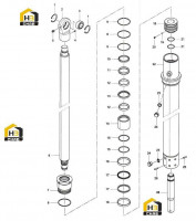 Цилиндр масляный телескопический 14421124