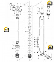 Цилиндр качания 13178278