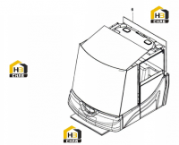 Комплектующие кабины 12370924 (часть 2)