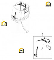 Комплектующие кабины 12370924 (часть 3)