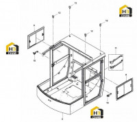 Комплектующие кабины 12370924 (часть 4)