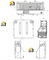 Комплектующие испарителя 60137530