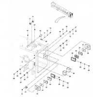 Комплектующие скользящего блока балки 13721159
