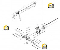 Комплектующие телескопического цилиндра 13114711