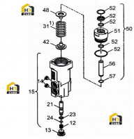 Клапан тормозной B220401001141