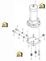 Кронштейн масляного фильтра 13417232
