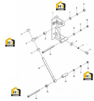 Кронштейн компрессора 14130082