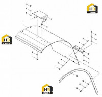 Крыло левое 12457625