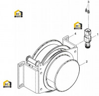 Датчик наклона 12889986