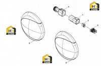 Лампа задняя светодиодная 12901982