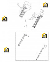Лестница с комплектующими 10941541 (часть 4)