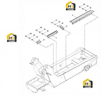 Накладка в сборе 11084418 (часть 3)