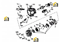 Насос плунжерный B220301000262