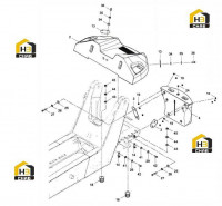 Рама с комплектующими 13326143 (часть 2)