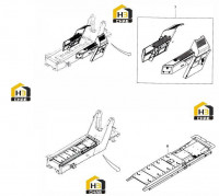 Рама с комплектующими 13326143 (часть 3)
