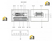 Схема управления электрическим шкафом 14279877