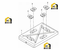 Узел верхнего скользящего блока A810303990183
