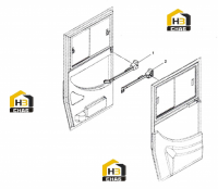 Замок дверной 60028231