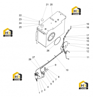 Бак топливный с комплектующими 125815084