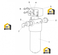 Фильтр в сборе 125815552