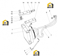 Радиатор трансмиссии 125815408