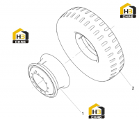 Шина и диск 127000798