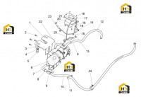 Система нагрева охлаждающей жидкости 125815113
