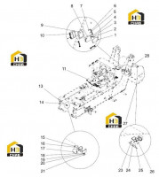 Система контроля заднего хода 125811137