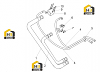 Трубопровод насоса 125815534
