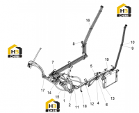 Трубопровод рабочий масляный (часть 1)