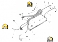 Трубопровод системы рулевого управления 125815538