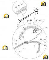 Трубопровод спредера 125815542 (часть 2)