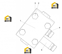 Замок кабины 125815560