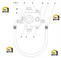Блок маслосборный 10875728