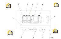 Блок предохранителей 13444596