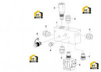 Клапан переключающий охлаждения A819700001629