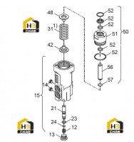 Клапан тормозной B220401001141