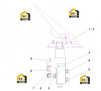 Клапан тормозной 12874447