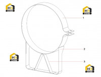 Кронштейн воздушного фильтра 12564193