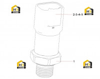 Датчик давления 13127423